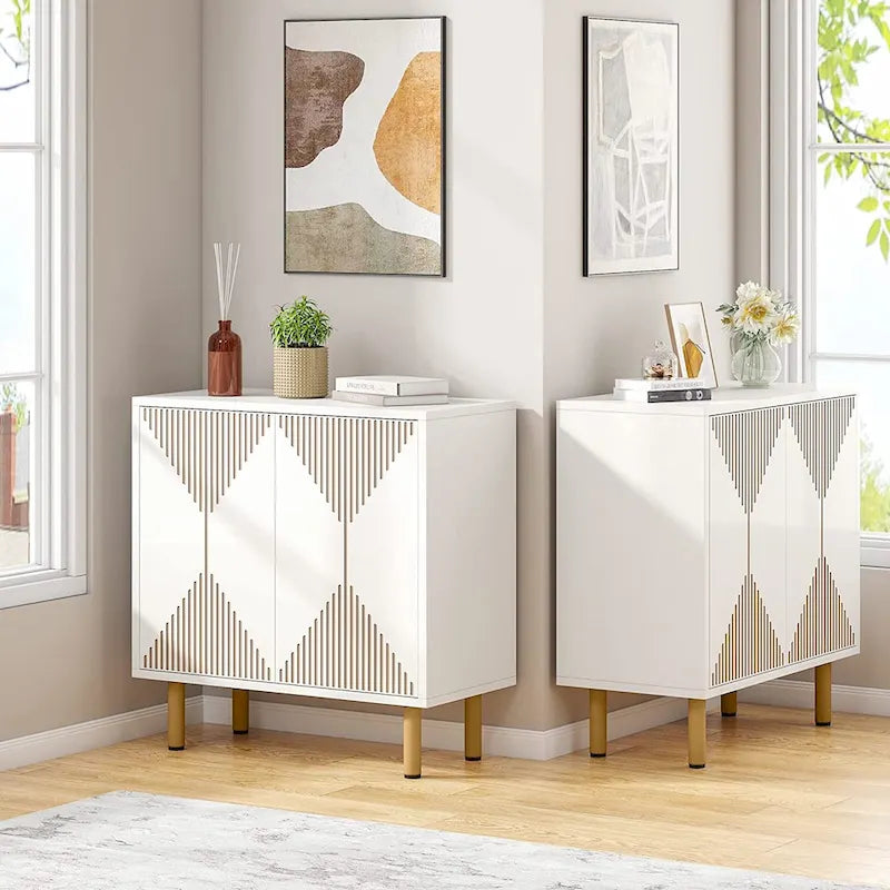 Freestanding Floor Cabinet, Classic 55 inches Sideboard