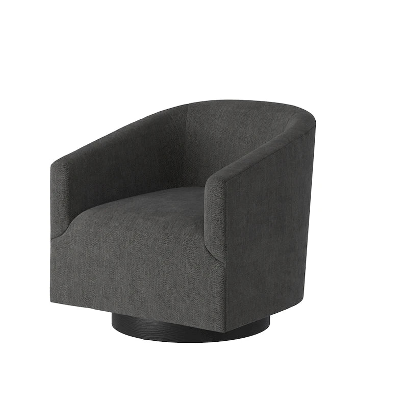 Copper Grove Pregrada Wood-base Swivel Chair