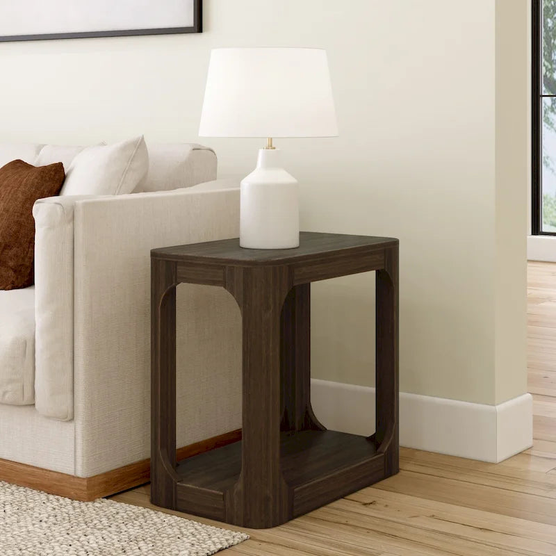 Plank and Beam Forma Rectangular Side Table - 25