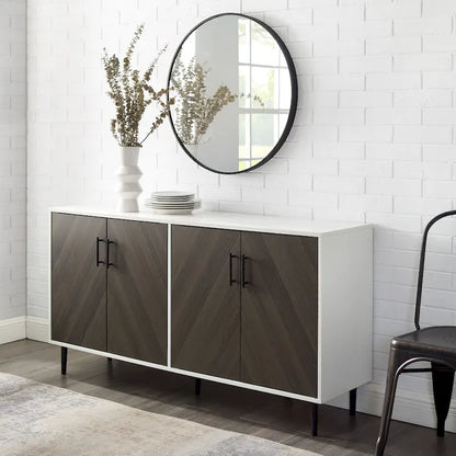 Middlebrook Cassandra 58-inch Mid-Century Modern 4-Door Buffet