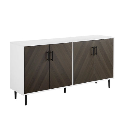 Middlebrook Cassandra 58-inch Mid-Century Modern 4-Door Buffet