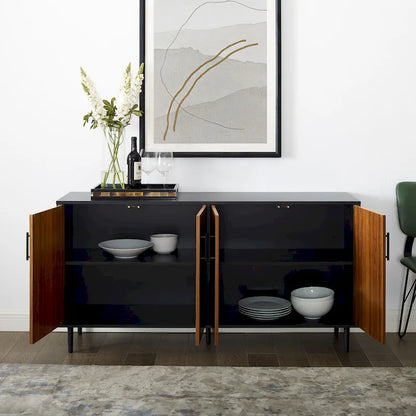 Middlebrook Cassandra 58-inch Mid-Century Modern 4-Door Buffet