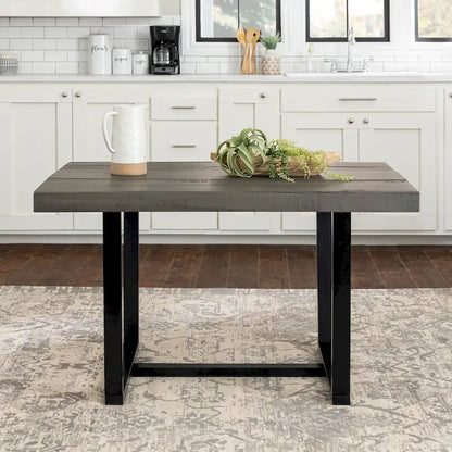 Middlebrook Solid Wood 52-inch Distressed Dining Table