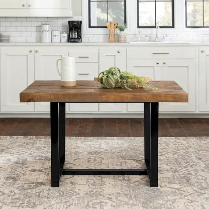 Middlebrook Solid Wood 52-inch Distressed Dining Table
