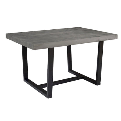 Middlebrook Solid Wood 52-inch Distressed Dining Table