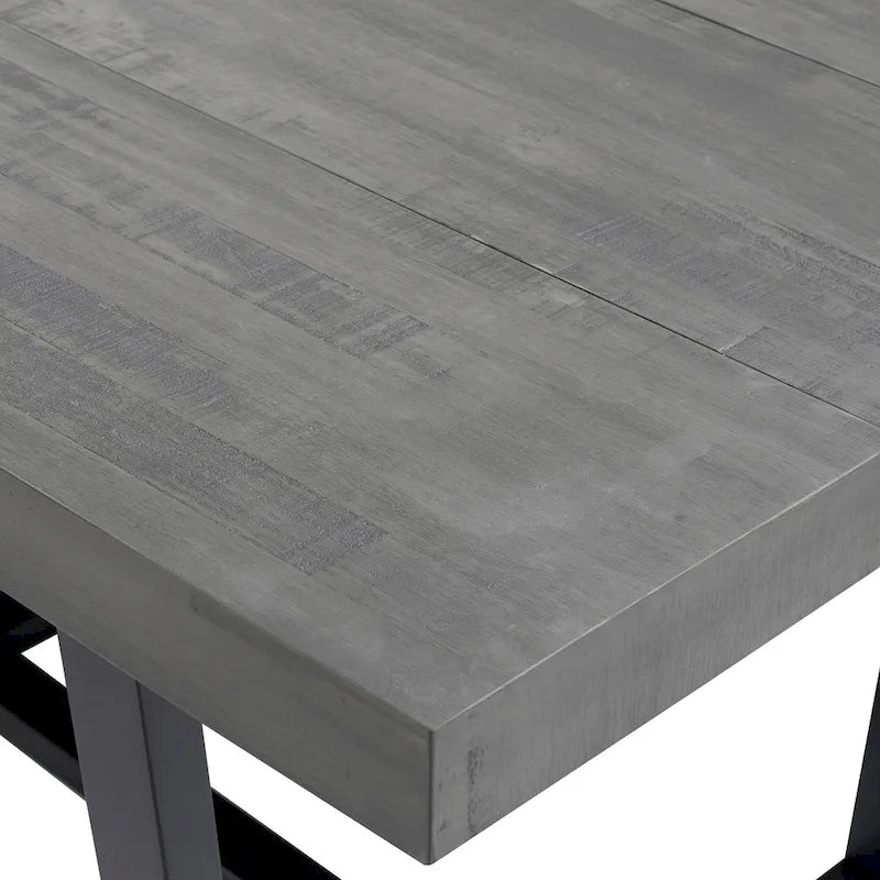 Middlebrook Solid Wood 52-inch Distressed Dining Table