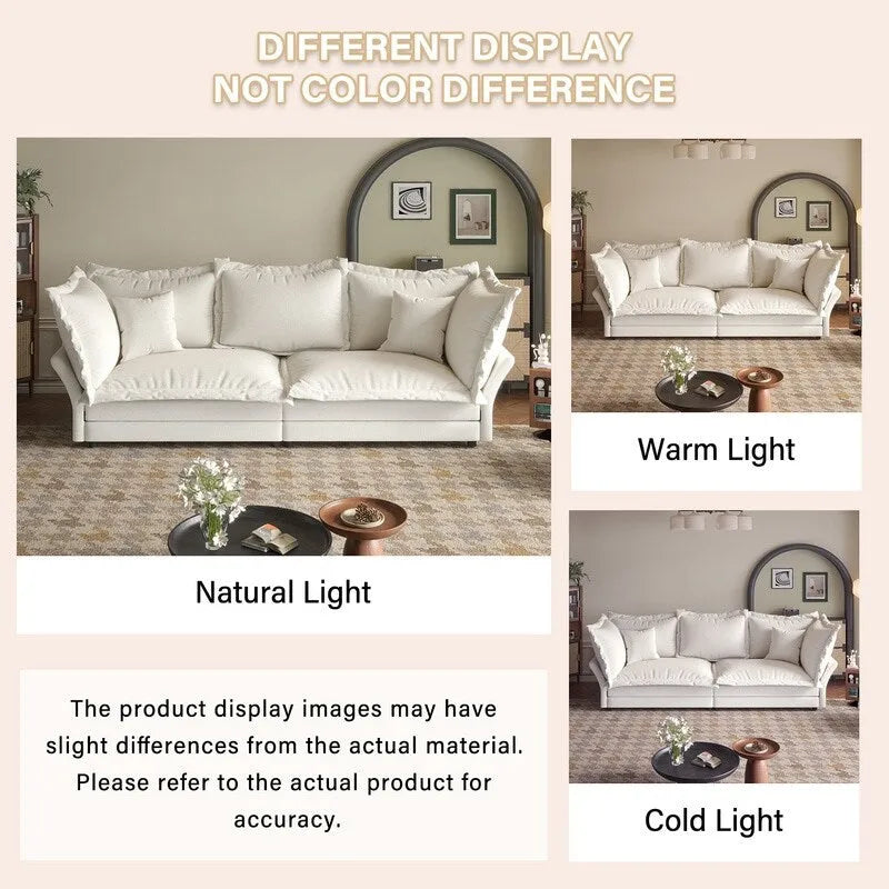 Modern Comfy Upholstered Sofa Cloud Couch