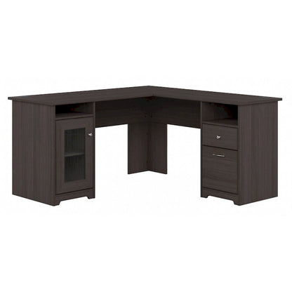 Cabot 60W L Shaped Computer Desk with Storage by Bush Furniture