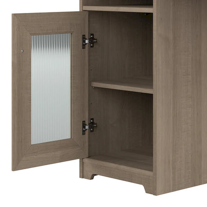Cabot 60W L Shaped Computer Desk with Storage by Bush Furniture