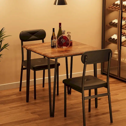 Dining Table for 2, Small Table and Chairs Set of 2