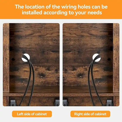 Farmhouse Coffee Bar Cabinet