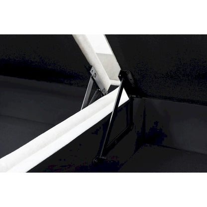 105.5 U-Shaped 5-Seater Sleeper Sofa with Pull-Out Bed and Storage Ottoman