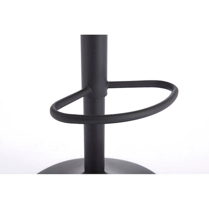 Adjustable Swivel Bar Stools Set of 2, Counter Height Bar Chairs with Back, Velvet Armless Dining Chair with Footrest