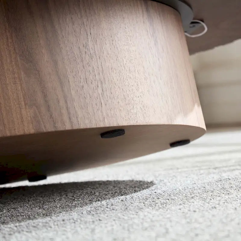 43.7 inch Round Coffee Table for Living Room