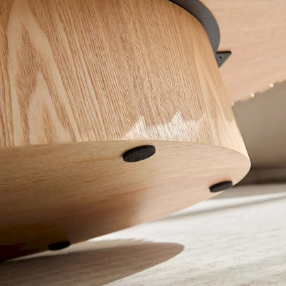 43.7 inch Round Coffee Table for Living Room