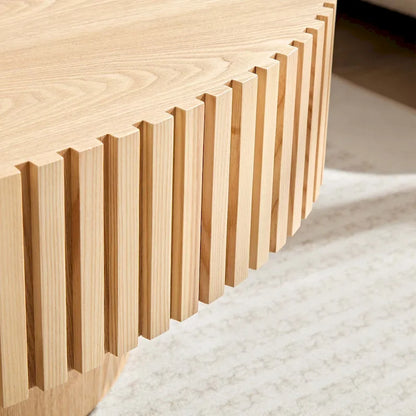 43.7 inch Round Coffee Table for Living Room