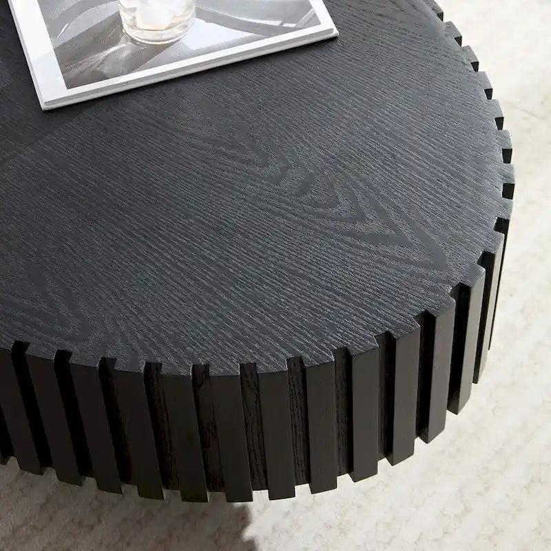 43.7 inch Round Coffee Table for Living Room