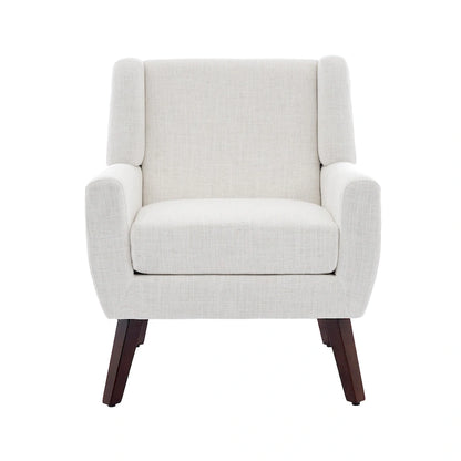 Upholstered Armchair with Wide Back Accent Chair