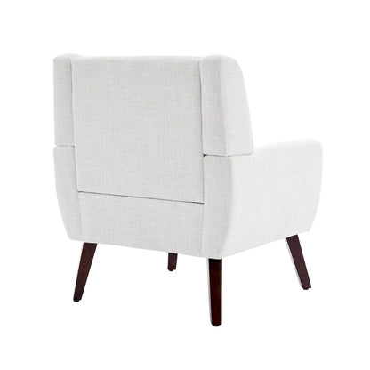 Upholstered Armchair with Wide Back Accent Chair