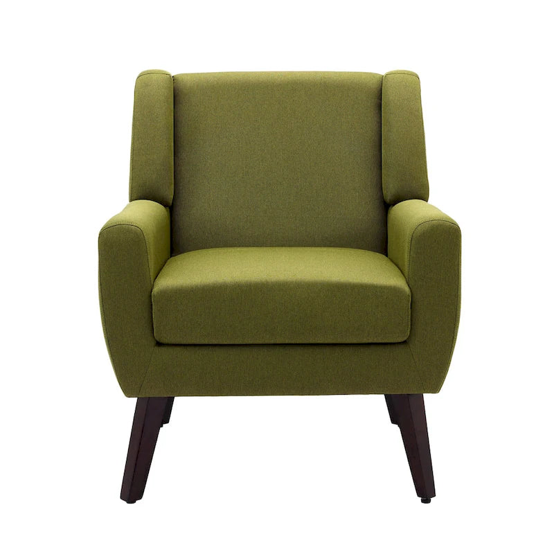 Upholstered Armchair with Wide Back Accent Chair