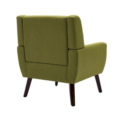 Upholstered Armchair with Wide Back Accent Chair