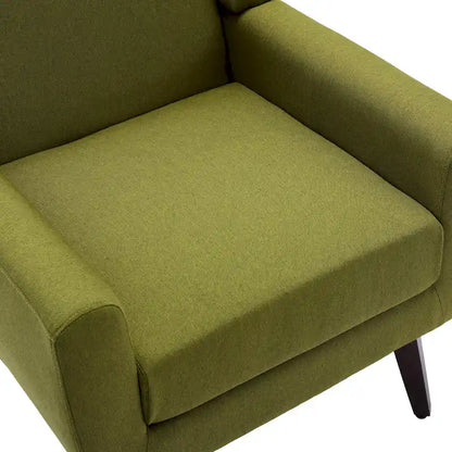 Upholstered Armchair with Wide Back Accent Chair