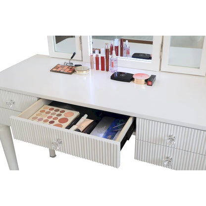 AGODY Mirrored Vanity with LED Light