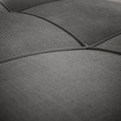 3 in 1 Convertible Sleeper Loveseat Couch, Futon Sofa Bed with Pull-Out Bed & Adjustable Backrest