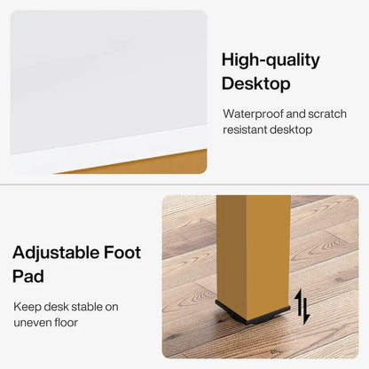 78.7 inches Extra Long Computer Desk 2 Person, Wide Double Office Writing Workstation