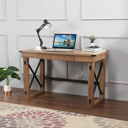 Lokatse Home 47.5 Wide Writing Desk