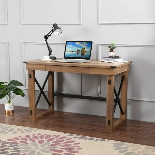 Lokatse Home 47.5 Wide Writing Desk