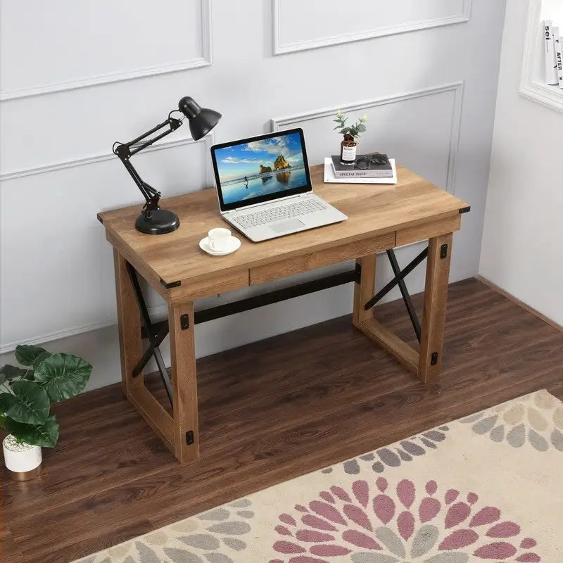 Lokatse Home 47.5 Wide Writing Desk