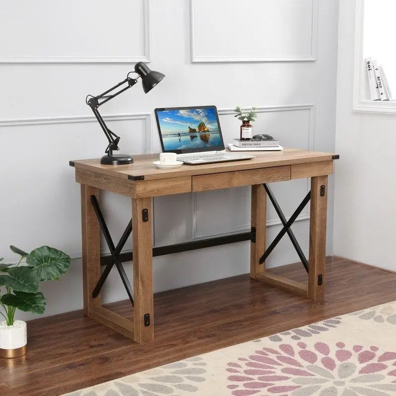 Lokatse Home 47.5 Wide Writing Desk