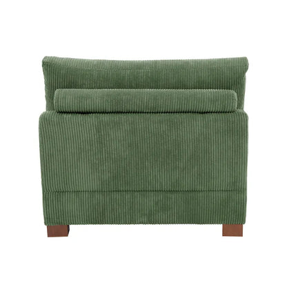 Modern Upholstered Armless Chair Accent Chair