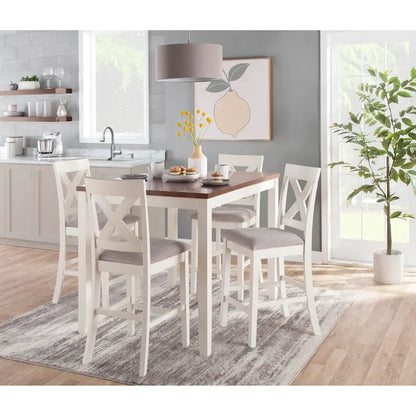 The Gray Barn Finlay 5-Piece Counter Height Dining Set