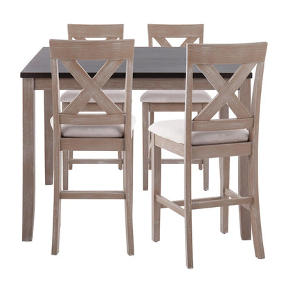 The Gray Barn Finlay 5-Piece Counter Height Dining Set