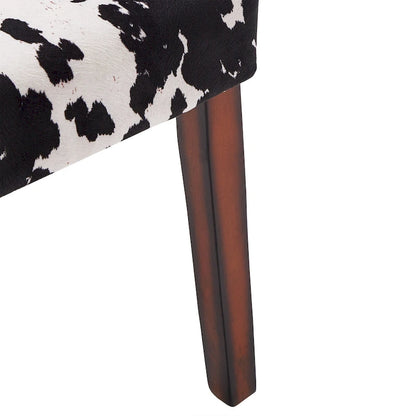 Dinant Cowhide Parsons Dining Chairs (Set of 2)