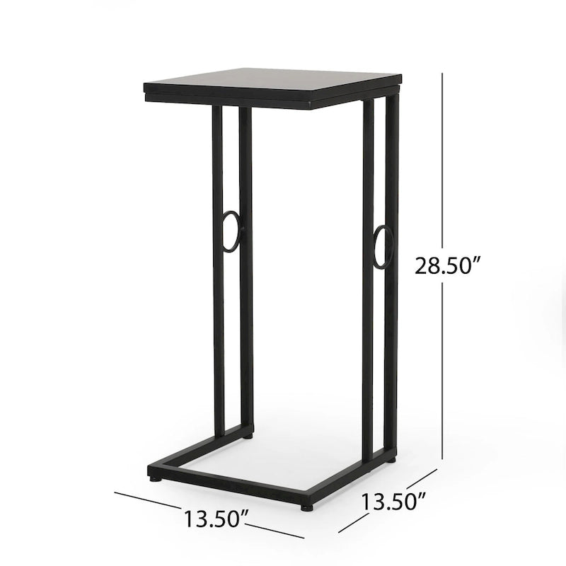 Bader Modern C Side Table (Set of 2) by Christopher Knight Home