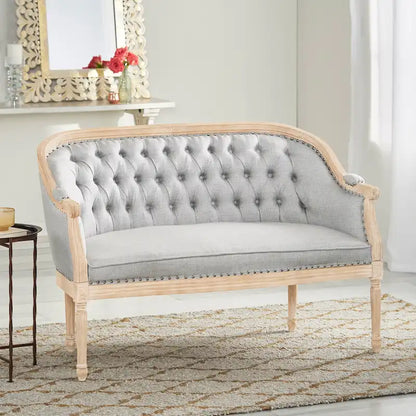 Faye Tufted Upholstered Loveseat by Christopher Knight Home