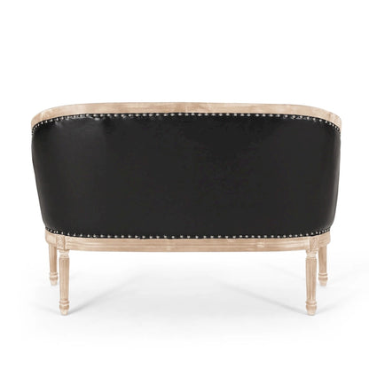 Faye Tufted Upholstered Loveseat by Christopher Knight Home