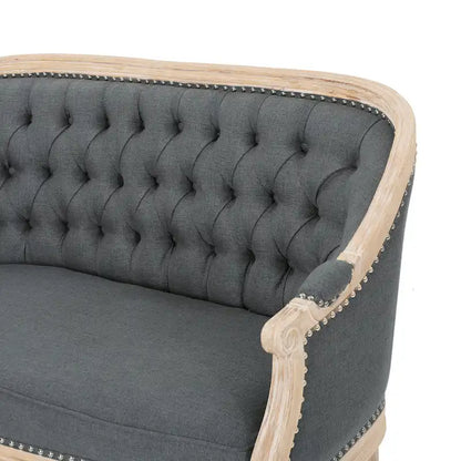 Faye Tufted Upholstered Loveseat by Christopher Knight Home