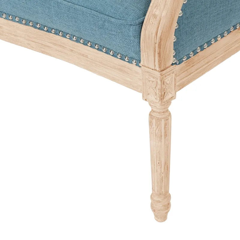 Faye Tufted Upholstered Loveseat by Christopher Knight Home