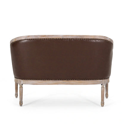 Faye Tufted Upholstered Loveseat by Christopher Knight Home