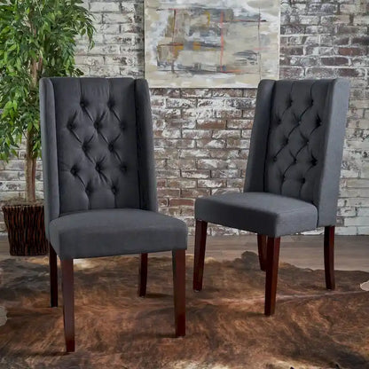 Blythe Tufted Dining Chair (Set of 2) by Christopher Knight Home