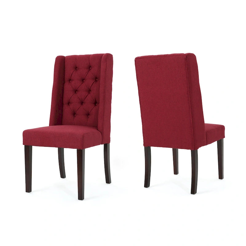 Blythe Tufted Dining Chair (Set of 2) by Christopher Knight Home