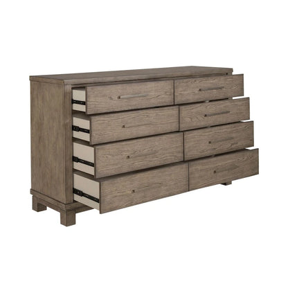 Canyon Road Burnished Beige 8 Drawer Dresser