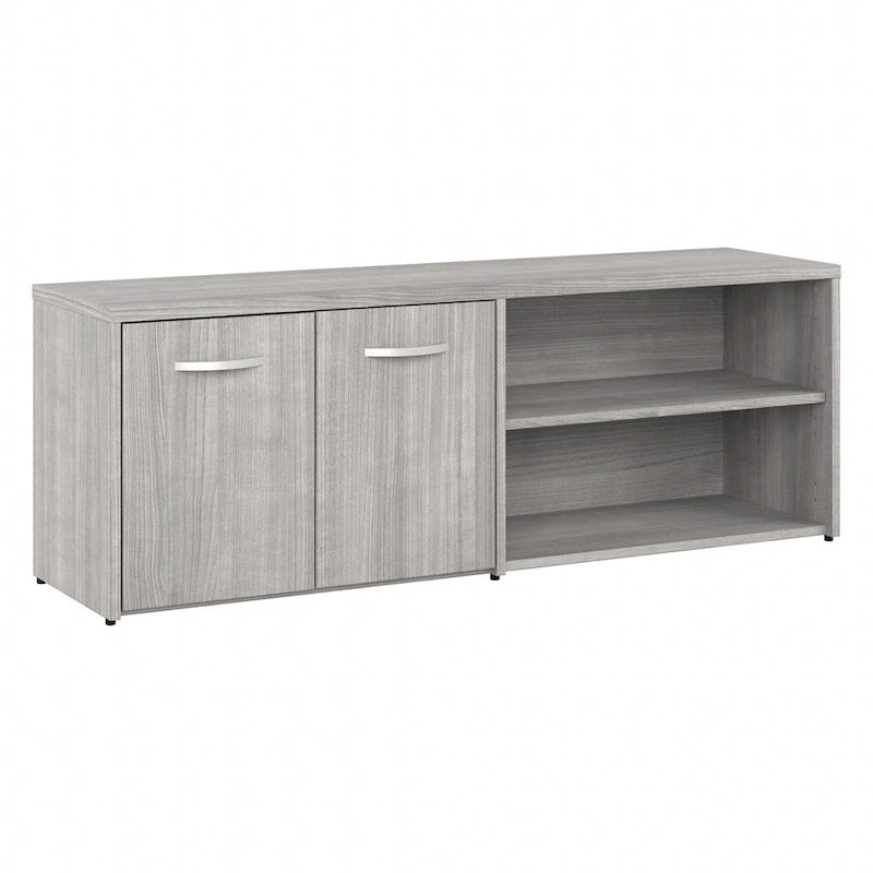 Hybrid Low Storage Cabinet with Doors by Bush Business Furniture