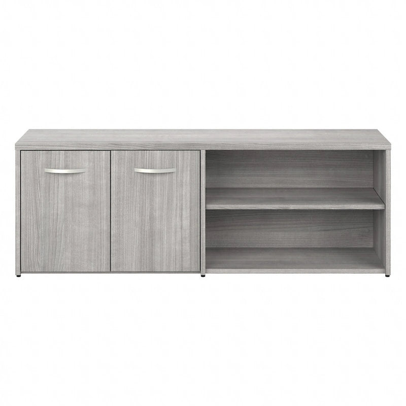Hybrid Low Storage Cabinet with Doors by Bush Business Furniture