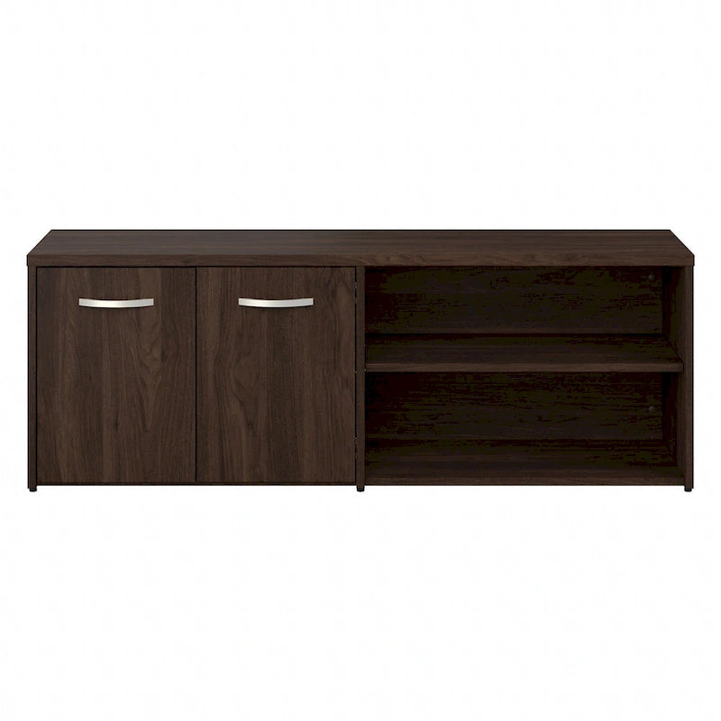 Hybrid Low Storage Cabinet with Doors by Bush Business Furniture