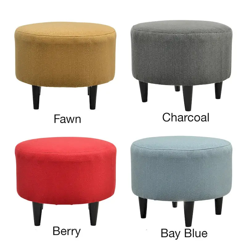 Carson Carrington Rodding Round Ottoman